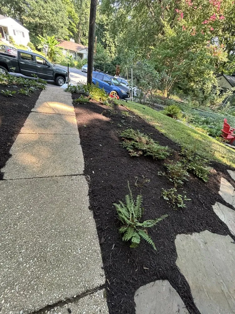 Custom landscape design in Gaithersburg, MD by Gutierrez Rivas Landscaping