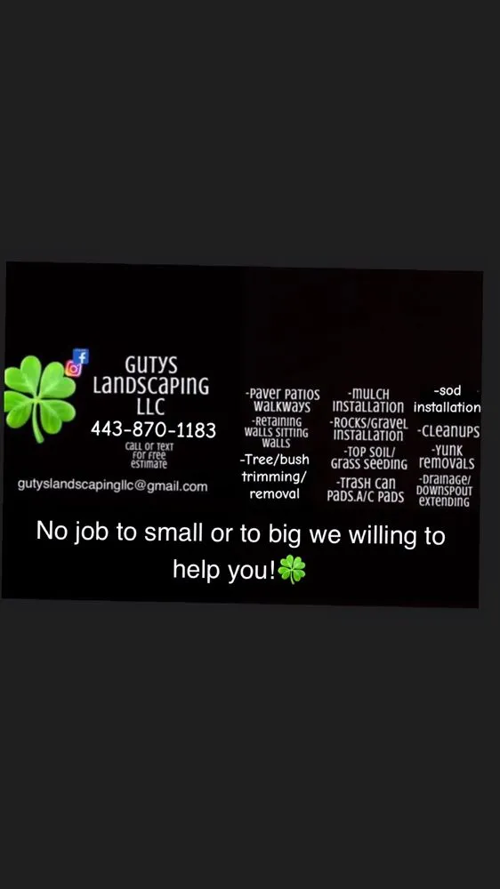 Expert landscape installation near you in Dundalk, MD by Gutys Landscaping