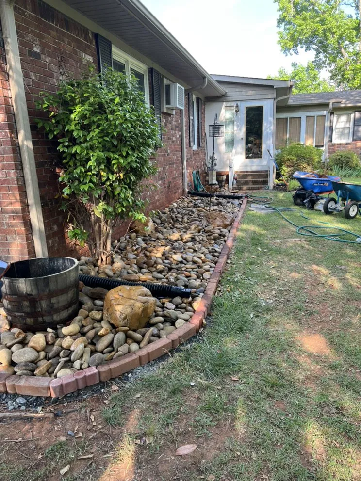 Custom yard maintenance in Spartanburg, SC by Guy Landscapes