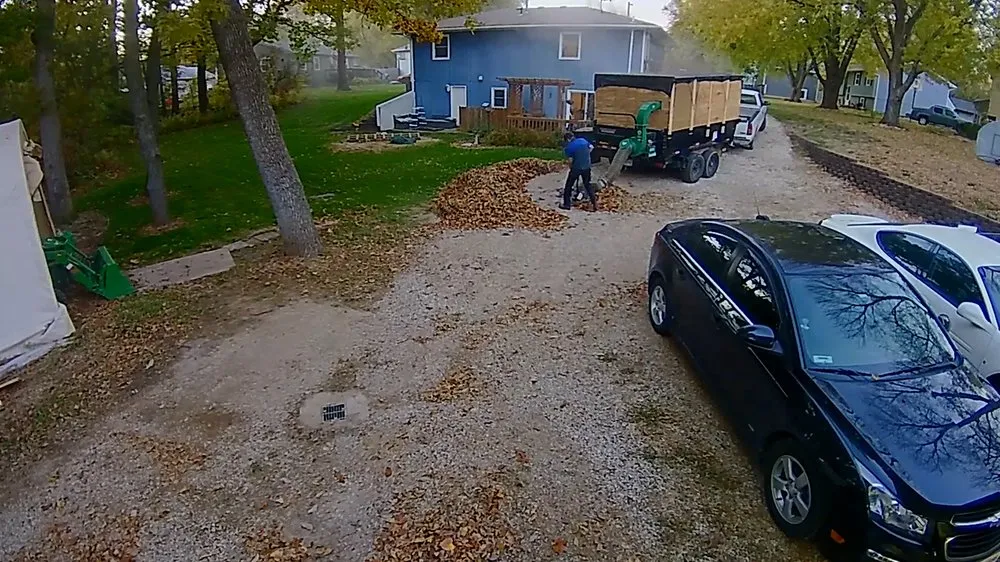 Local residential landscaping for year-round maintenance in Wamego, KS by Guy on a Tractor