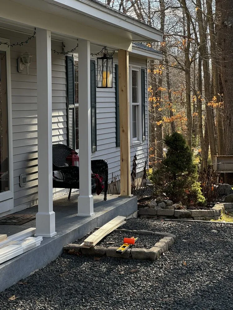 Custom yard maintenance for beautiful yards in York, ME by GuyontheFly Handyman Extraordinaire