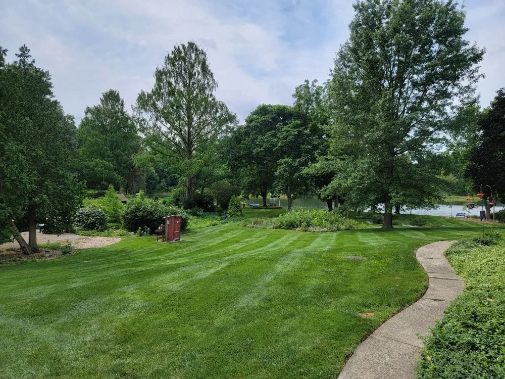 Professional landscape installation for residential properties across Battle Creek, MI - Guys with Ties Lawn Care