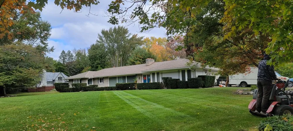 Custom landscaping services for beautiful yards in Grand Rapids, MI by Guys With Ties Lawn Care