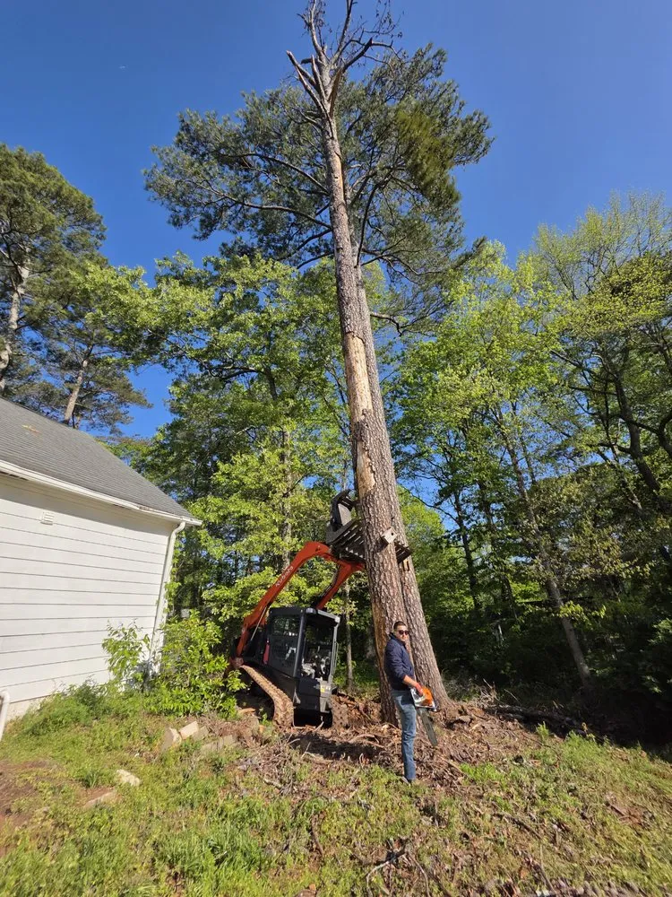 Professional yard maintenance in Griffin, GA by Guzman Earthworks