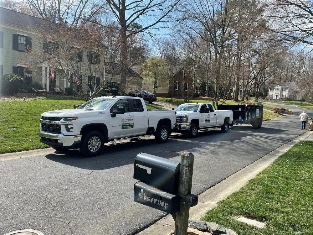 Top-rated landscape installation in Charlotte, NC by Guzman Green Land & Tree