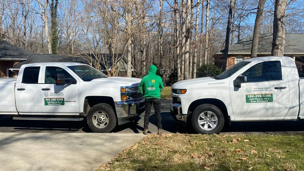 Custom yard maintenance for homes in Charlotte, NC by Guzman Green Land & Tree