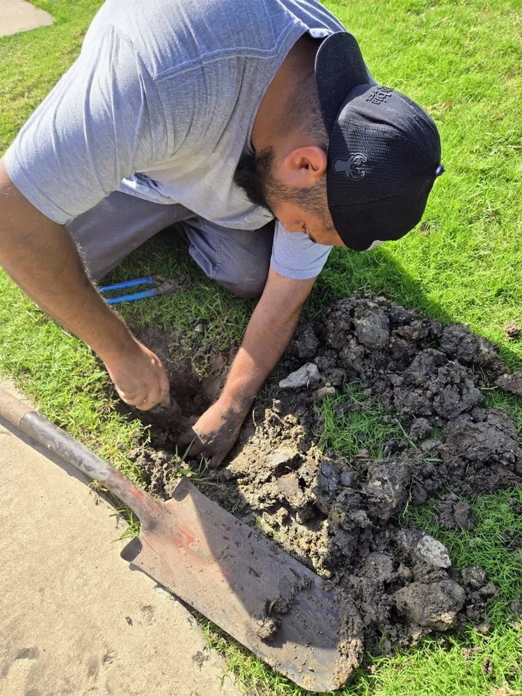 Professional landscape installation in Plano, TX - Guzman Irrigation + Landscape