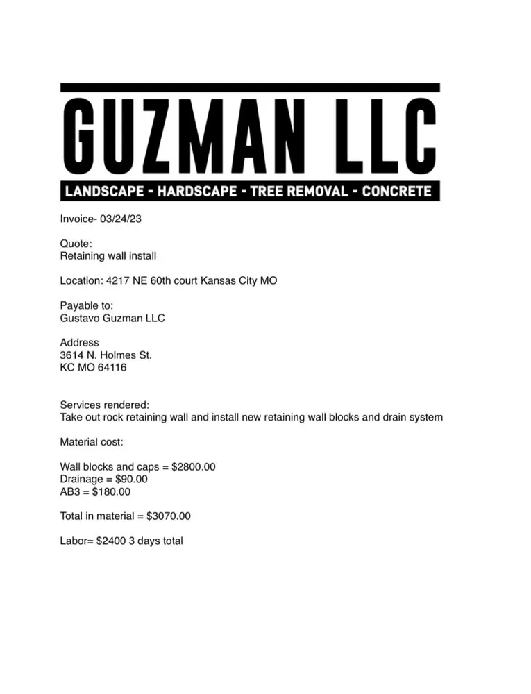 Affordable residential landscaping for year-round maintenance in Kansas City, MO by Guzman