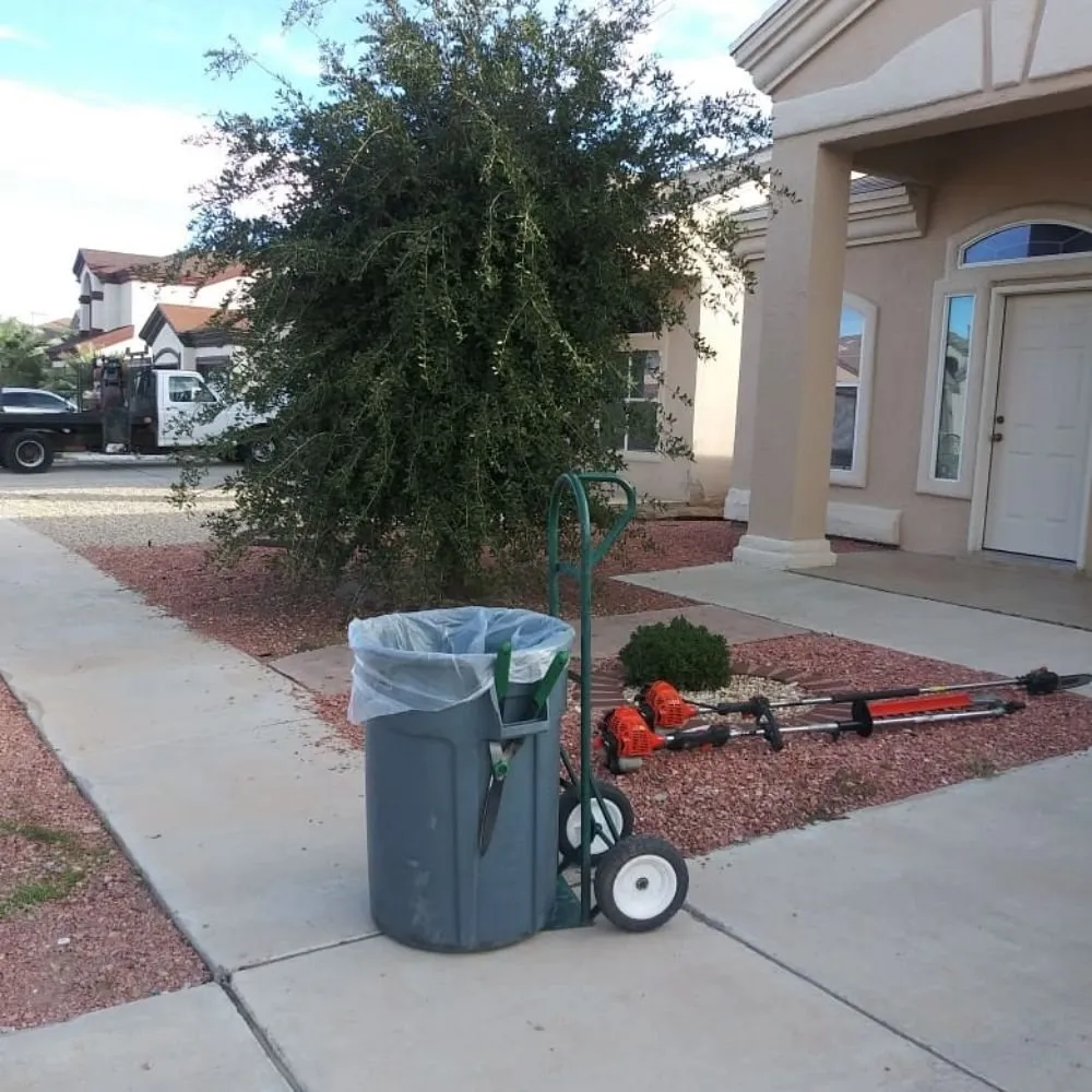 Affordable garden landscaping for residential properties across El Paso, TX - Guzman Lawn & Landscape