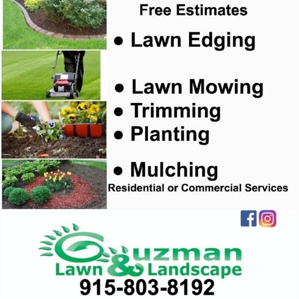 Reliable residential landscaping experts serving El Paso, TX - Guzman Lawn & Landscape