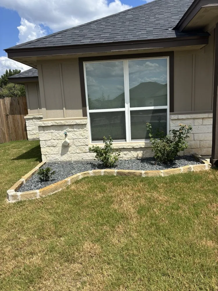 Custom landscape design for outdoor upgrades across Burnet, TX - Guzman Lawn and Masonry