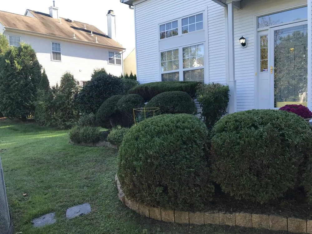 Custom garden landscaping in Princeton, NJ by Guzmans Landscaping Services