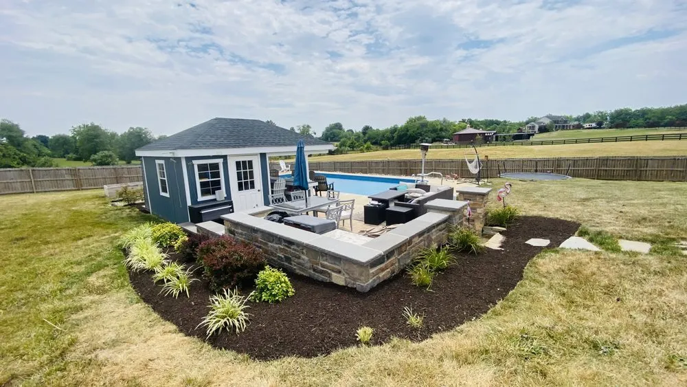 Affordable landscaping services for homes in Stephens City, VA by Guzmany Landscaping