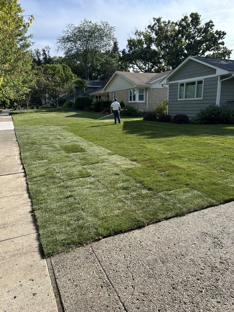 Affordable landscape installation for year-round maintenance in Libertyille, IL by GV Landscaping