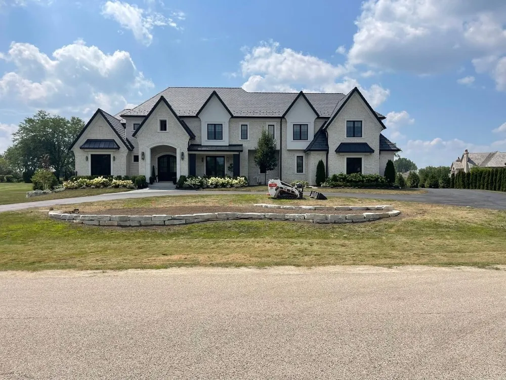 Expert lawn mowing service for outdoor upgrades in Libertyille, IL by GV Landscaping