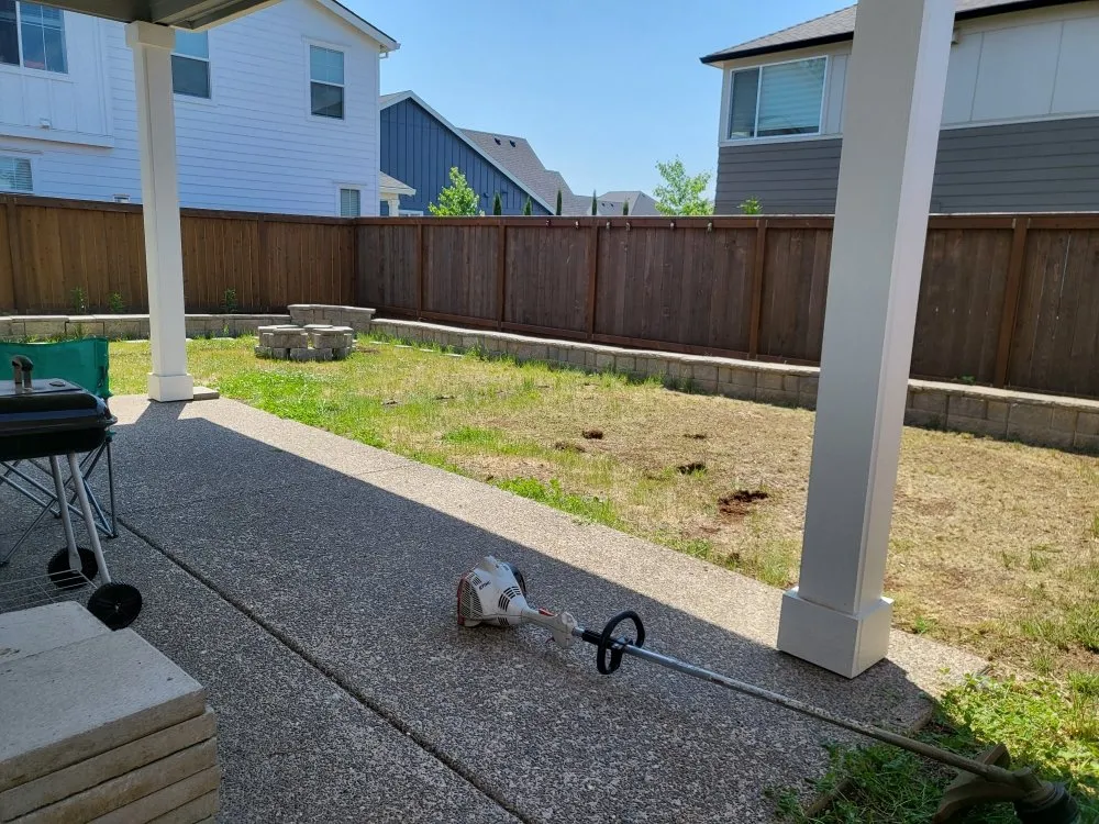 Affordable landscape installation for year-round maintenance in Woodburn, OR by G&V Lawn Care