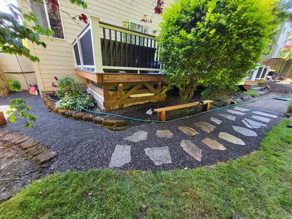 Custom landscaping services for outdoor upgrades across Woodburn, OR - G&V Lawn Care