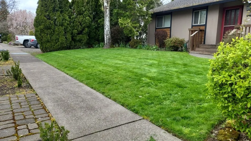 Trusted lawn mowing service near you across Woodburn, OR - G&V Lawn Care