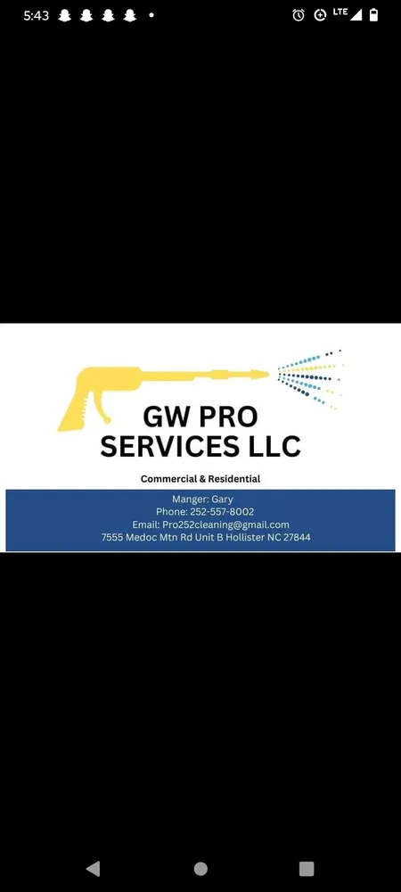 Custom outdoor landscaping in Hollister, NC by GW Pro Service