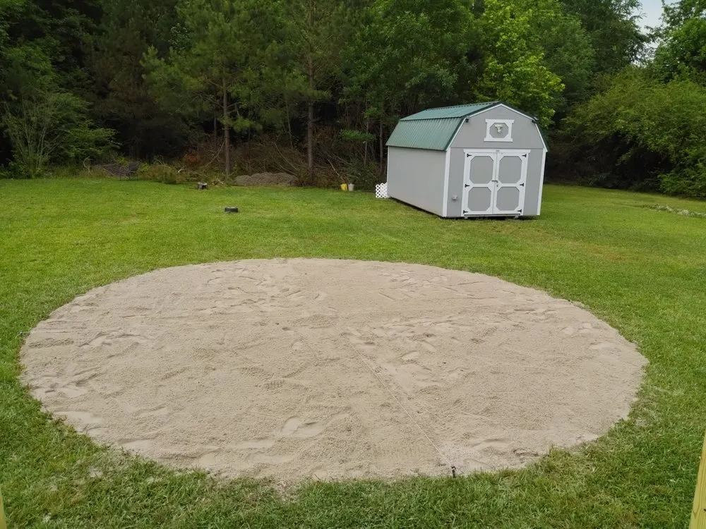 Expert yard cleanup service with custom design in Hollister, NC by GW Pro Service