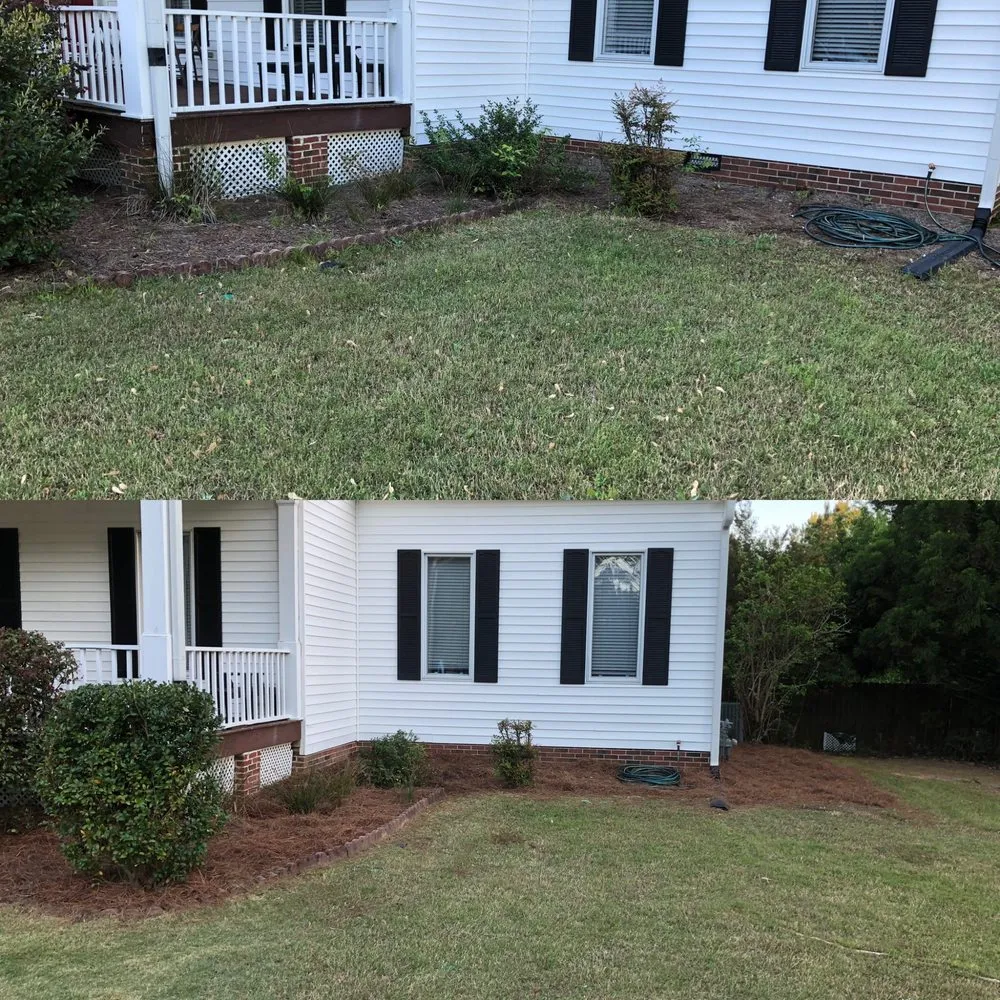 Local landscape installation with custom design in Dacula, GA by Gwinnett Lawns