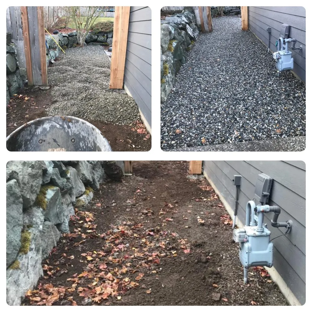 Professional yard cleanup service for homes in Burlington, WA by GZ Lawn Maintenance