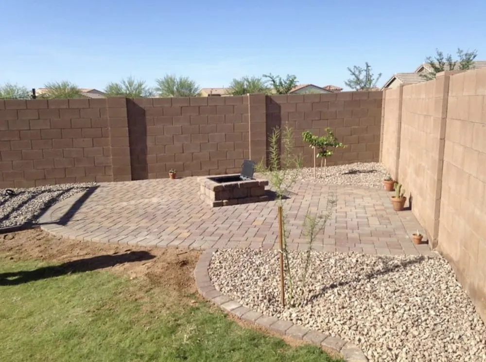 Reliable lawn care service with custom design in Gilbert, AZ by H & A Construction and Landscaping