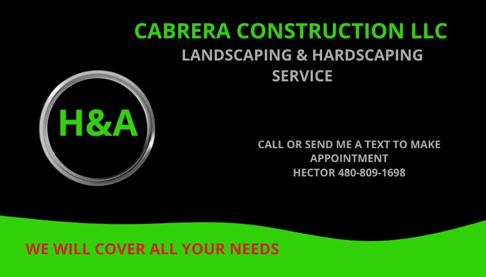 Professional lawn care service for outdoor upgrades across Gilbert, AZ - H & A Construction and Landscaping