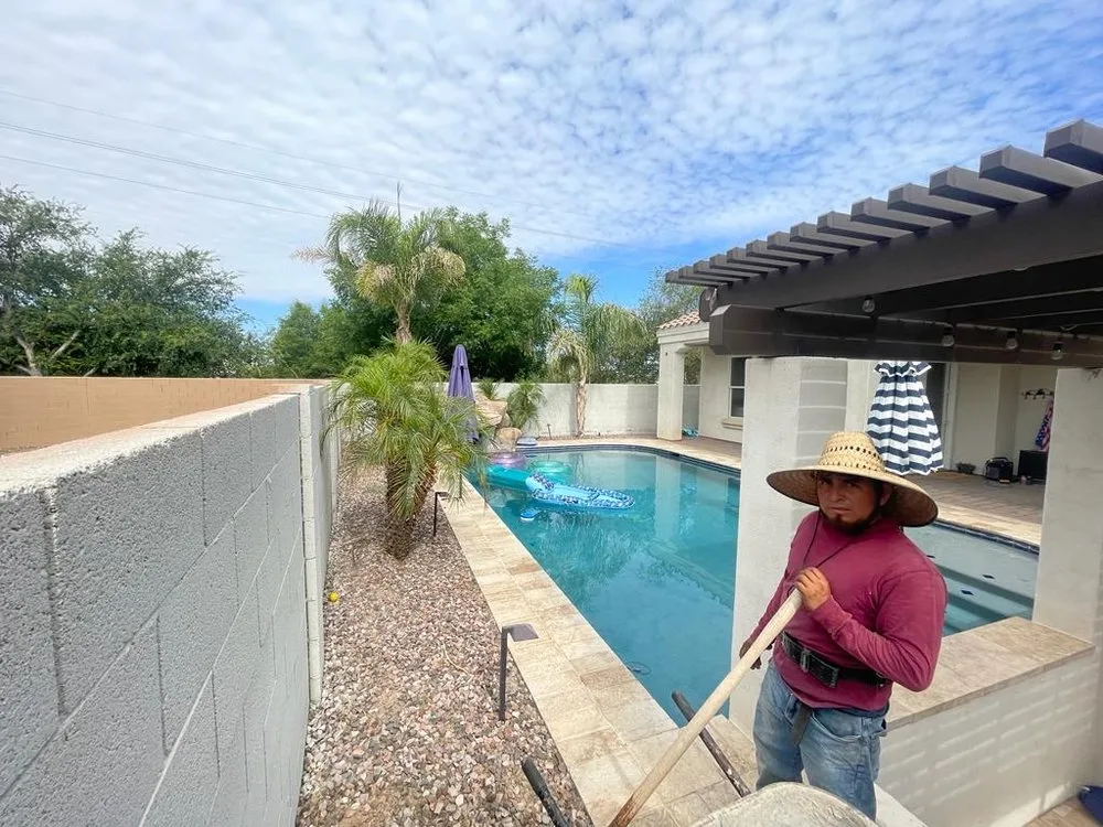 Expert lawn mowing service in Gilbert, AZ by H & A Construction and Landscaping