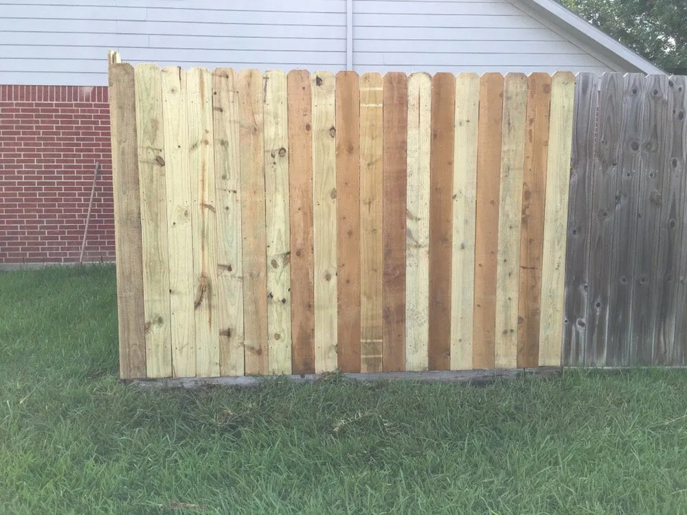 Custom garden landscaping in Channelview, TX by H & B Fencing and Landscaping