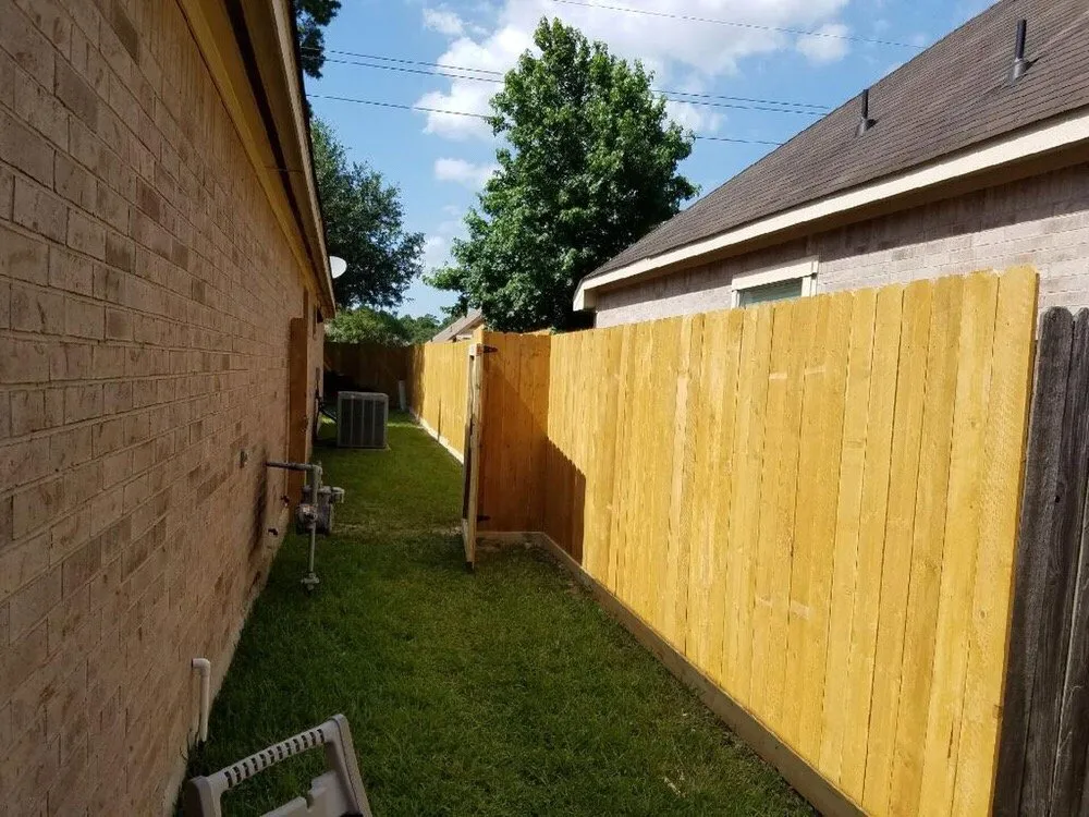 Expert garden landscaping for outdoor upgrades in Channelview, TX by H & B Fencing and Landscaping