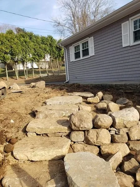 Affordable outdoor landscaping in Ledyard, CT by H & H Landscaping