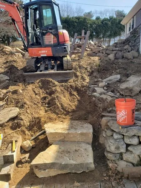 Professional outdoor landscaping in Ledyard, CT by H & H Landscaping