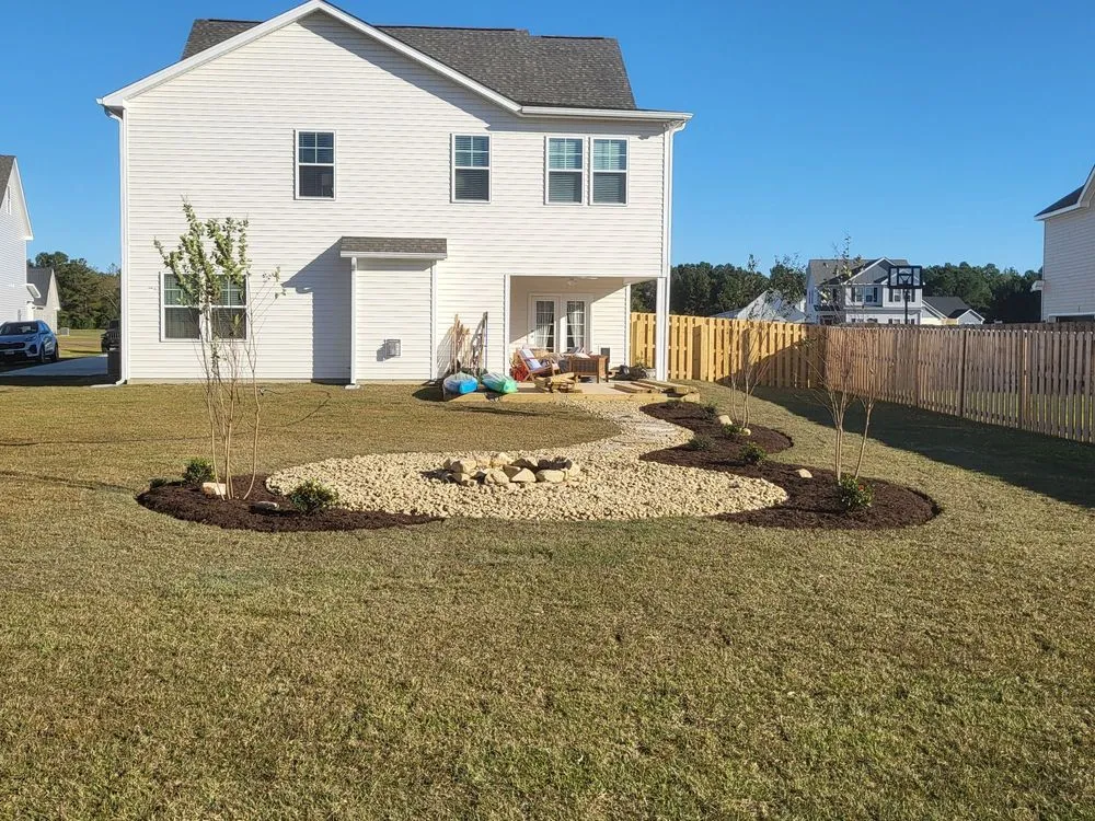 Expert residential landscaping in Swansboro, NC by H & H Landscaping