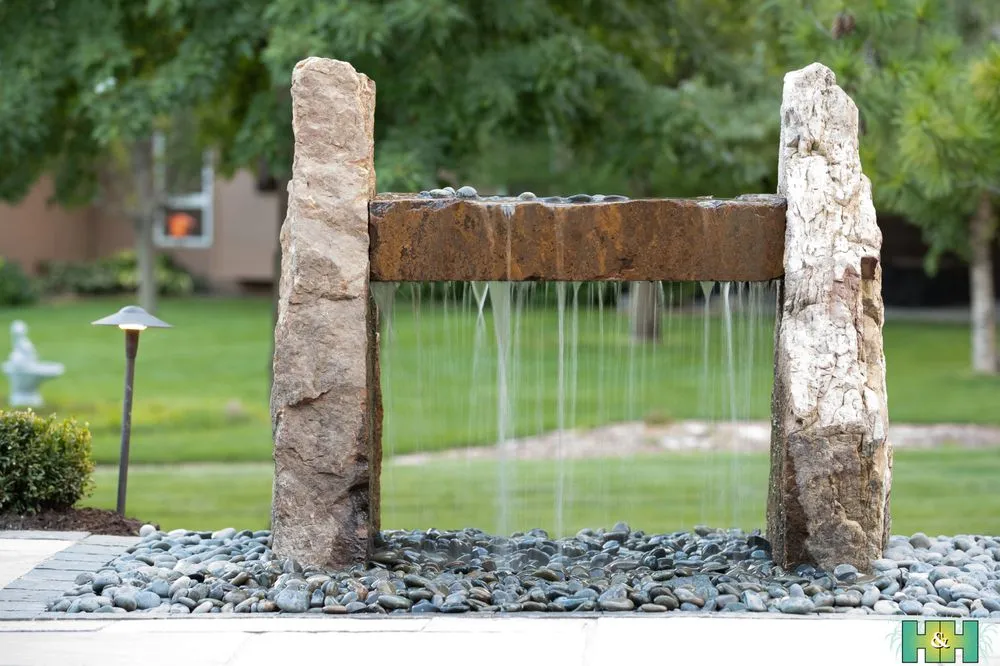 Affordable residential landscaping in Gretna, NE by H & H Lawn and Landscape