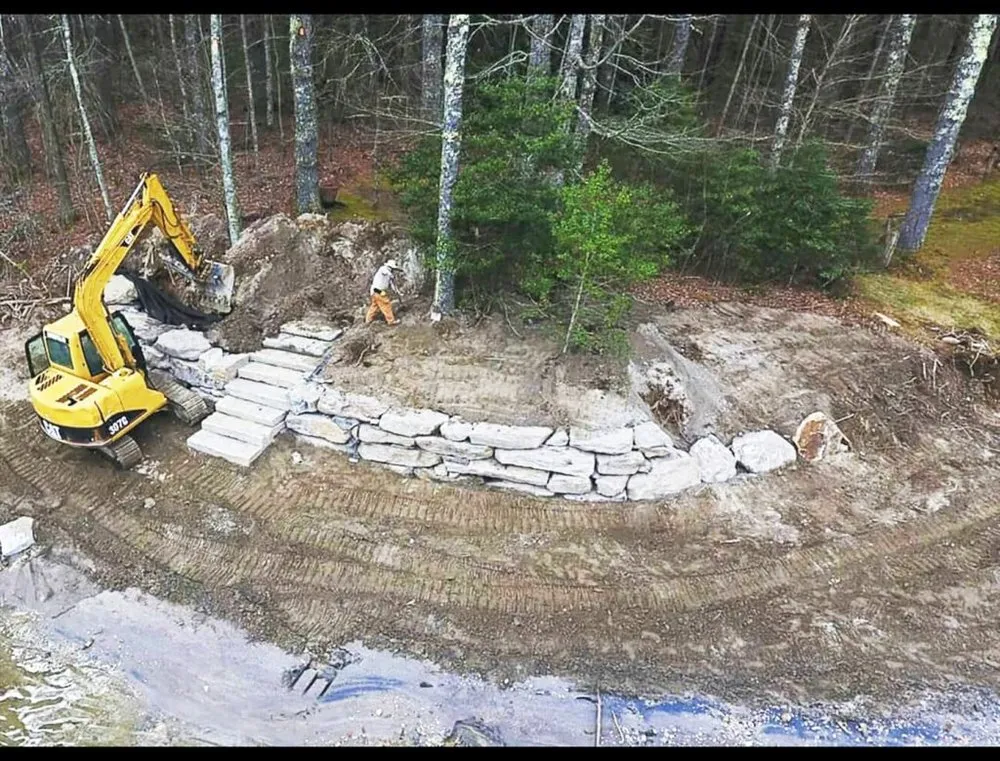 Professional landscaping services in Barnstead, NH - H & H Site Work and Development