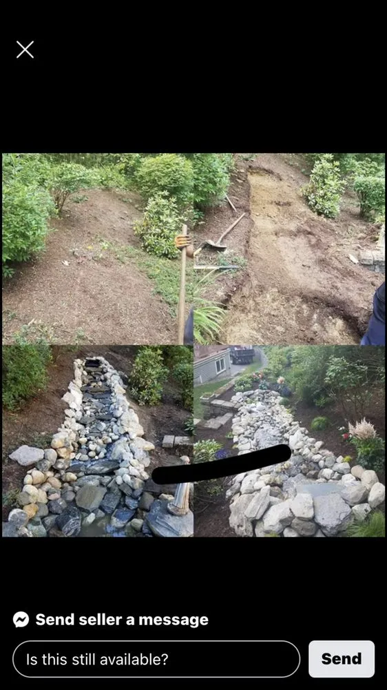 Local landscape design with custom design across Barnstead, NH - H & H Site Work and Development
