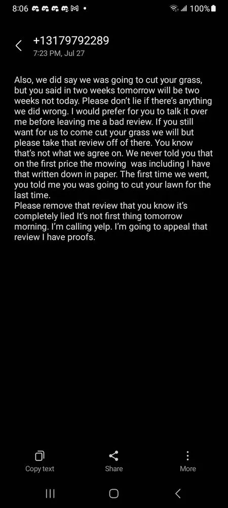 Professional lawn care service in Indianapolis, IN by H & J Lawn Care Service