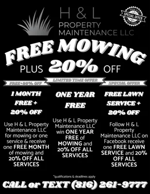H & L Property Maintenance Logo