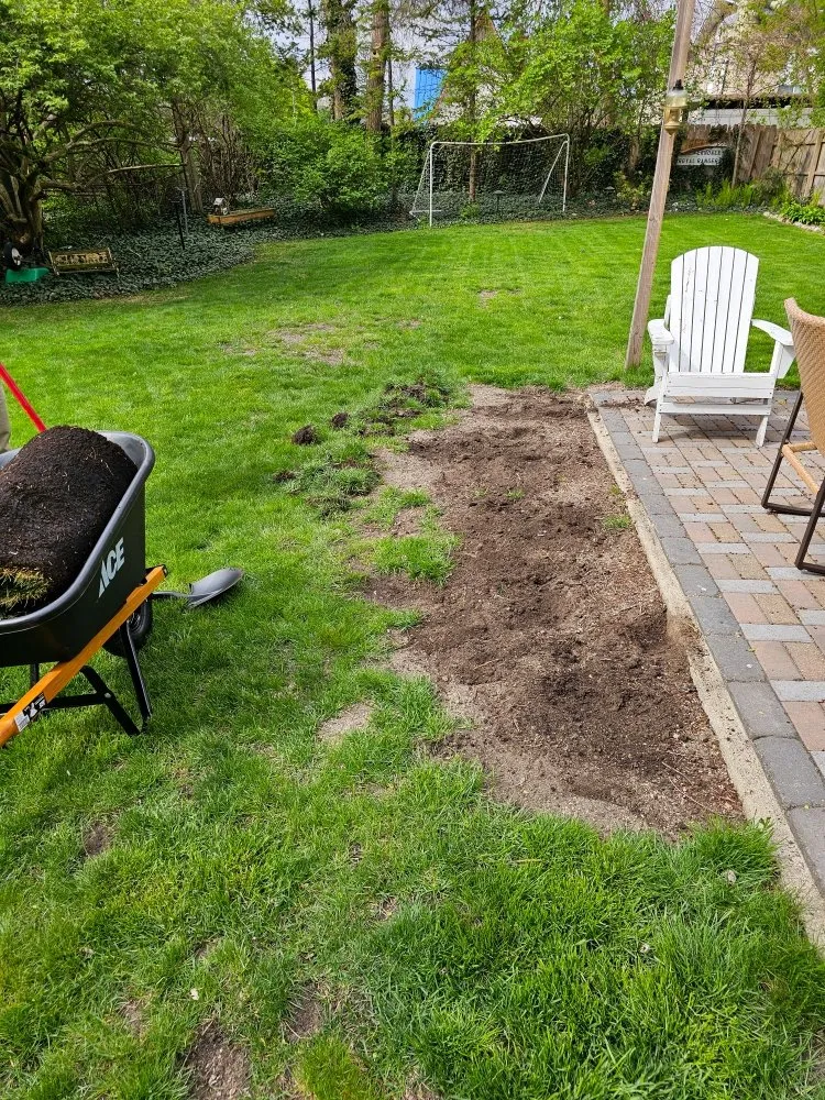 Professional lawn care service in Ortonville, MI by H & M Construction Solutions