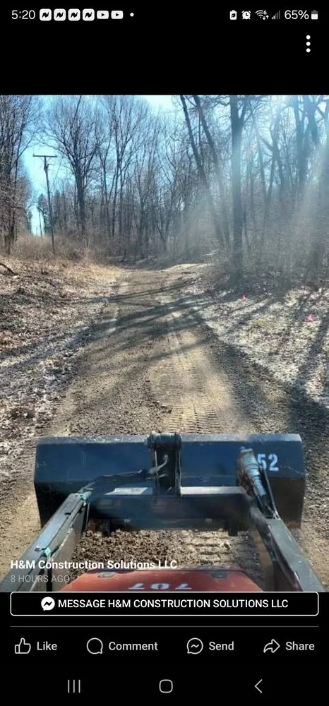 Custom yard maintenance for year-round maintenance in Ortonville, MI by H & M Construction Solutions