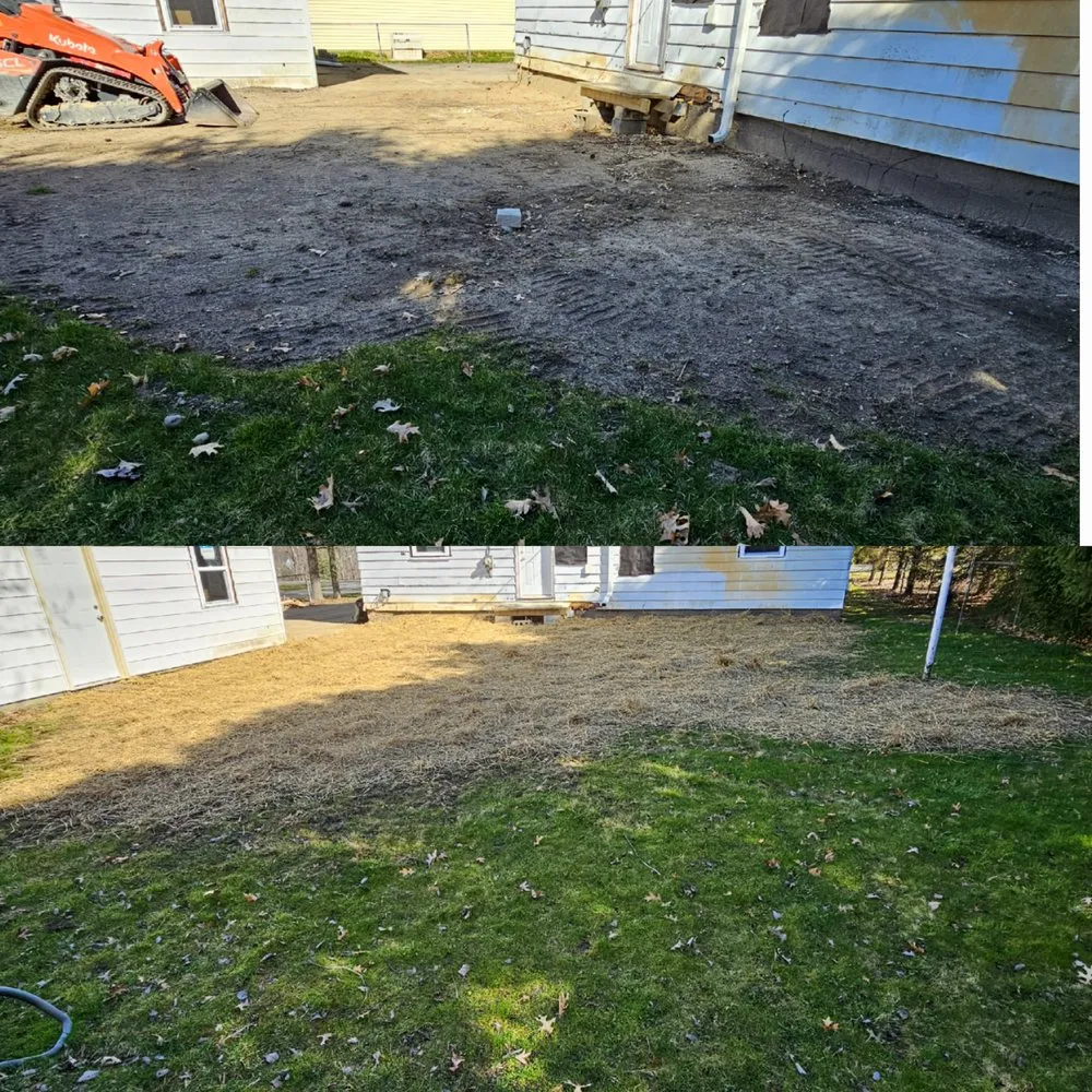 Custom garden landscaping near you in Ortonville, MI by H & M Construction Solutions
