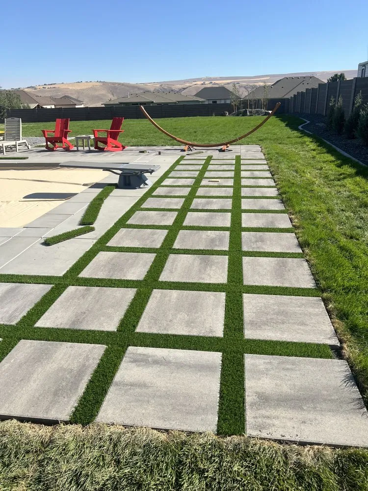 Professional yard maintenance for residential properties across Kennewick, WA - H & M Pools and Landscaping
