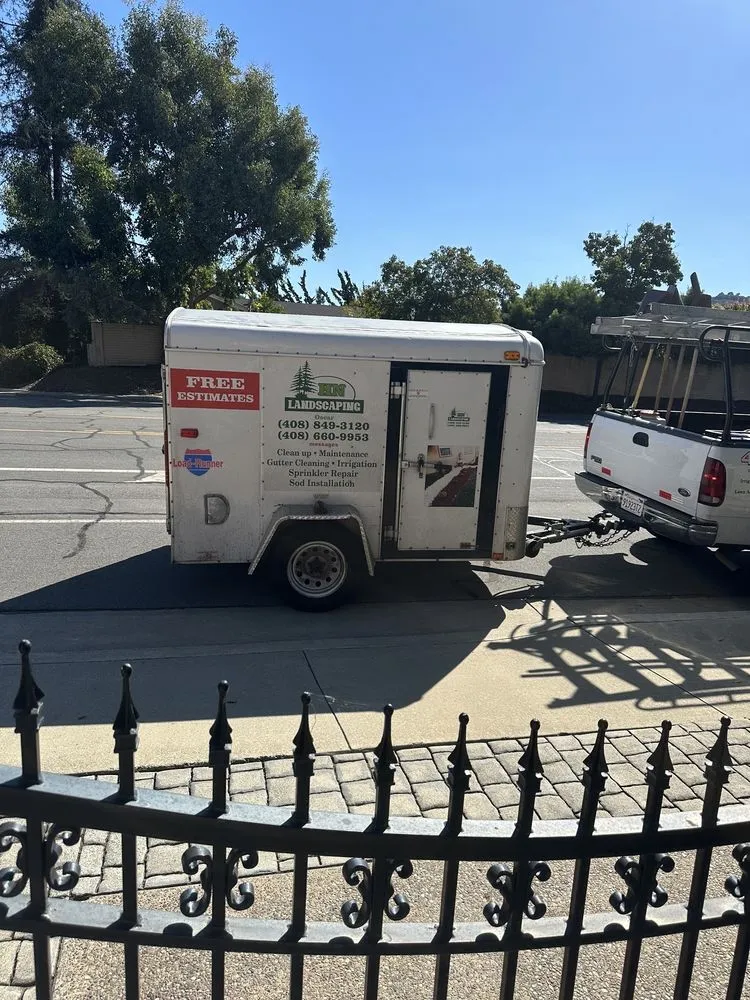 Local landscape design in Pittsburg, CA by H & N Landscaping & Anthony Concrete Pump