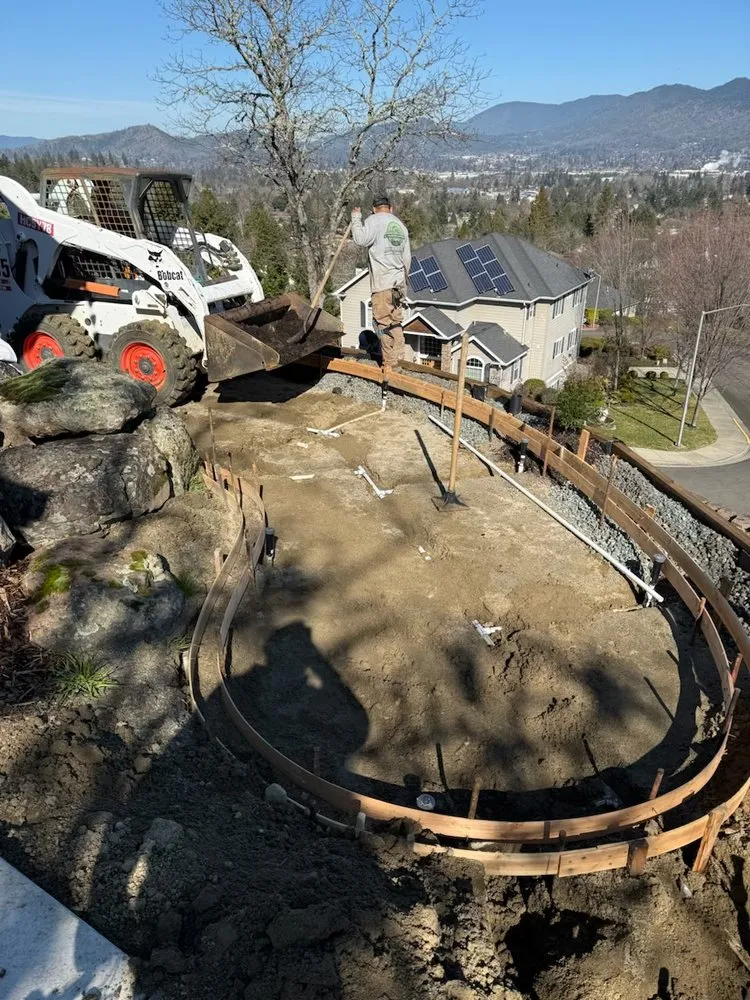 Local garden landscaping with custom design across Medford, OR - H & R Environmental Landscaping