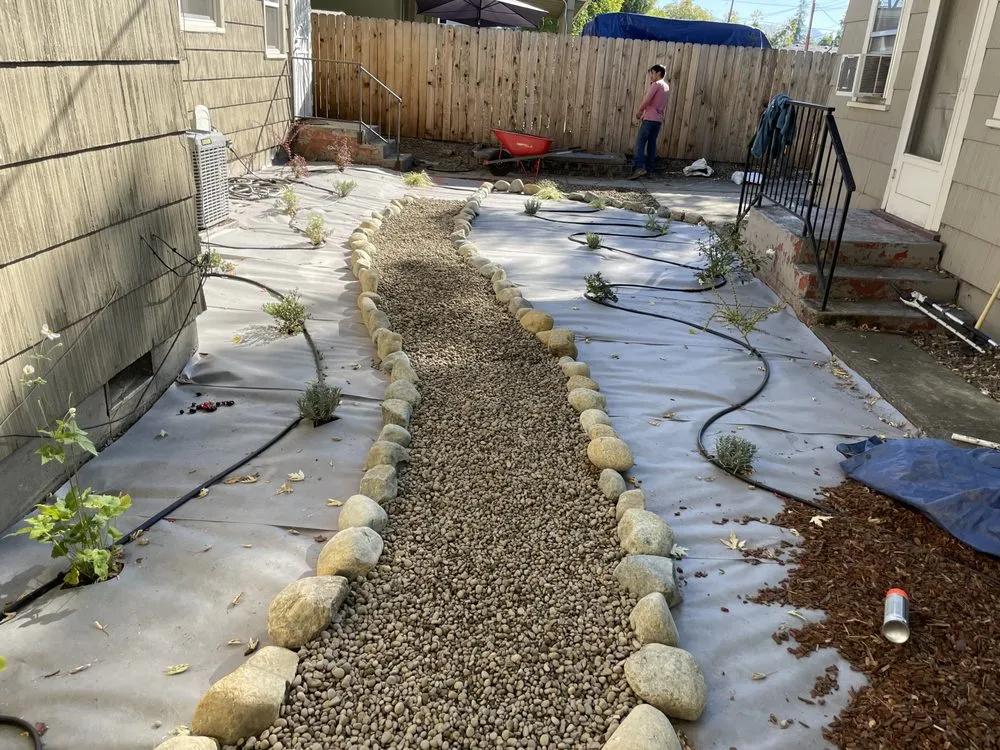 Professional garden landscaping in Medford, OR by H & R Environmental Landscaping