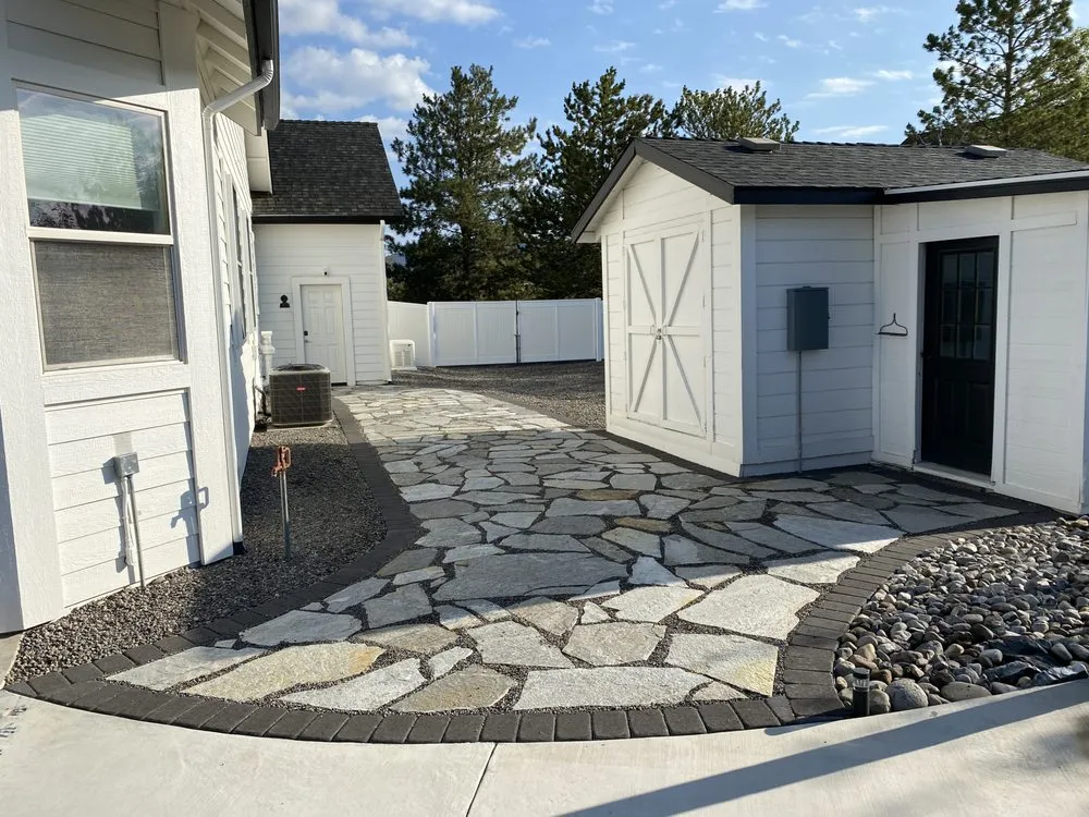 Custom residential landscaping in Dayton, NV by H & R Landscaping