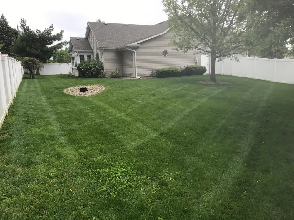 Local landscape installation in Bismarck, IL by H & S Lawn Service