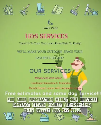 Top-rated landscape design for residential properties across Trenton, OH - H & S Services