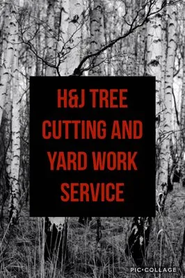 H And J Tree Cutting And Yard Work Service Logo